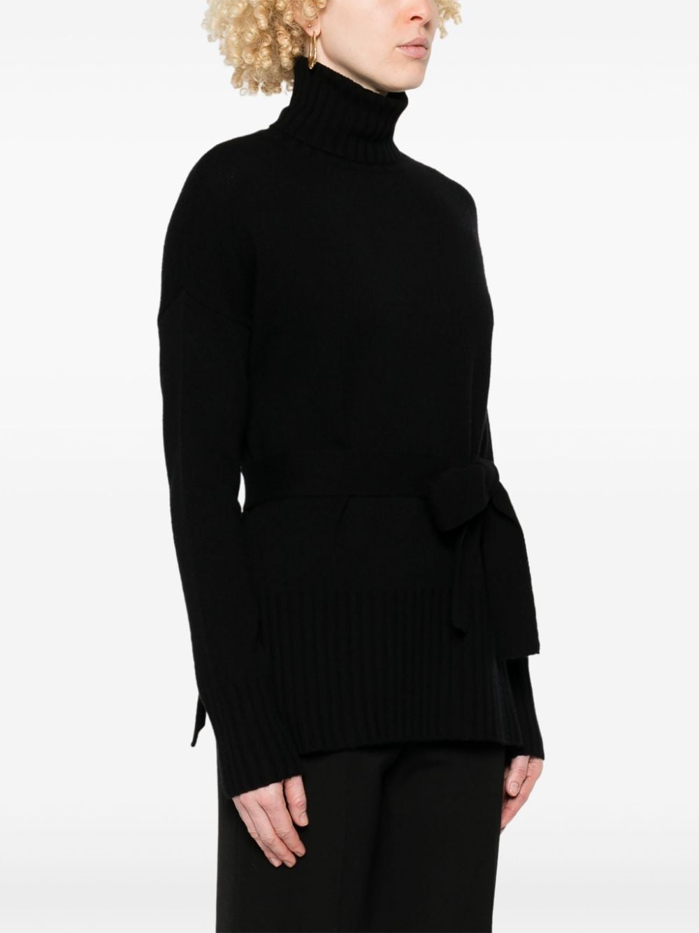 Wild Cashmere Sweaters Black Wool