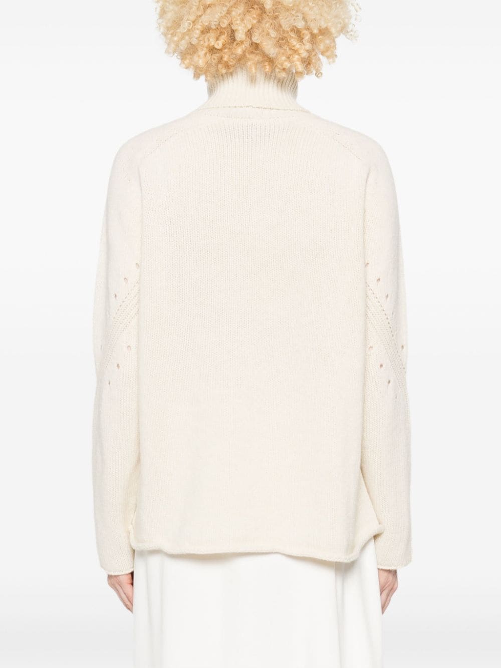 Semicouture Sweaters White Cashmere Polyamide