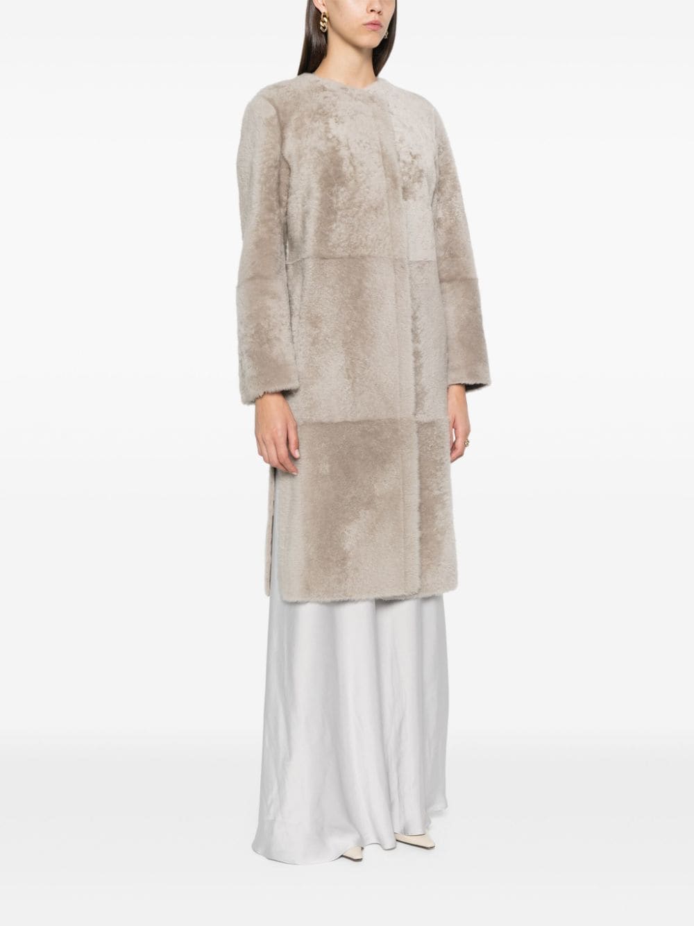 Furling By Giani Coats Dove Grey