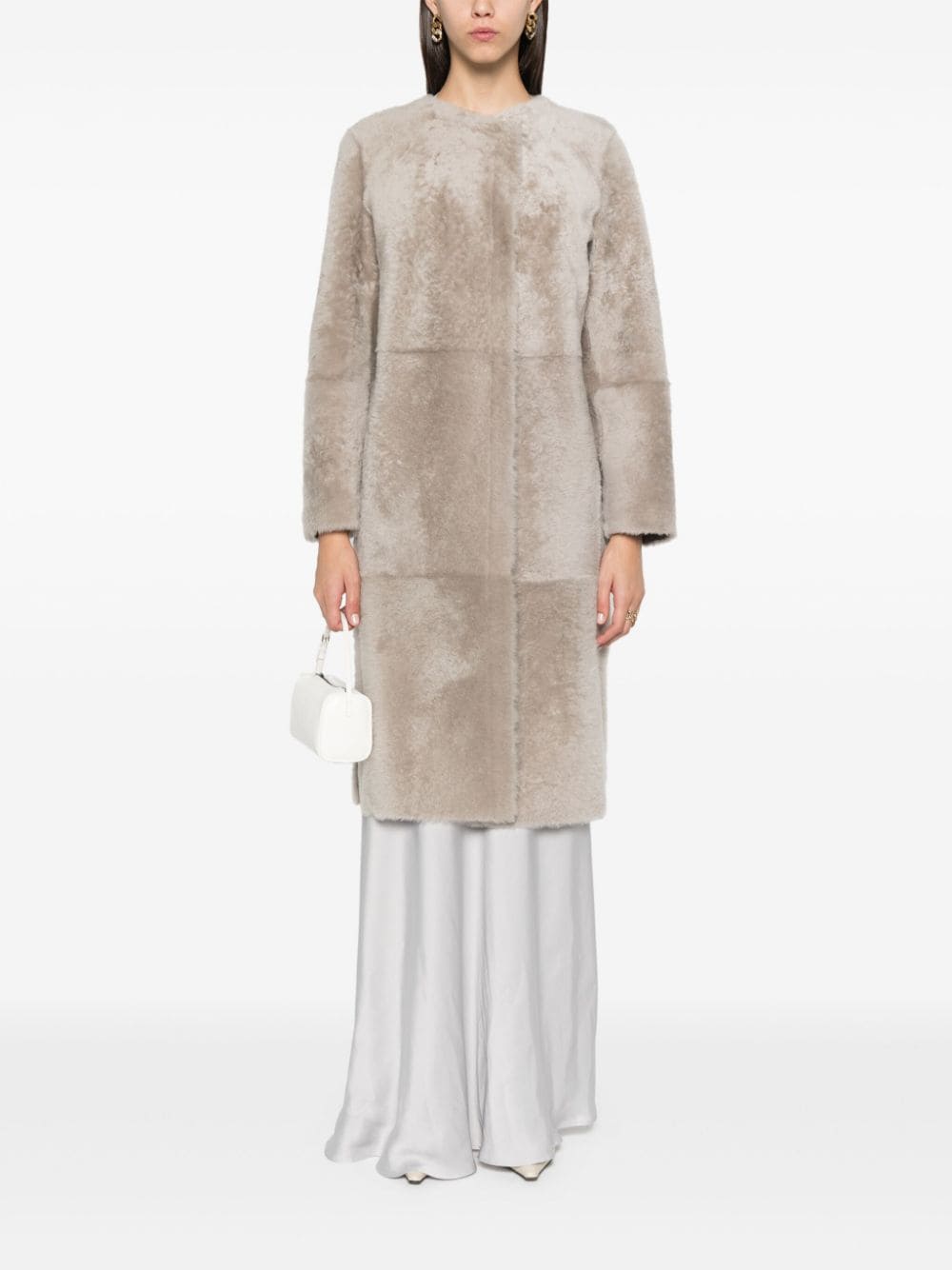 Furling By Giani Coats Dove Grey