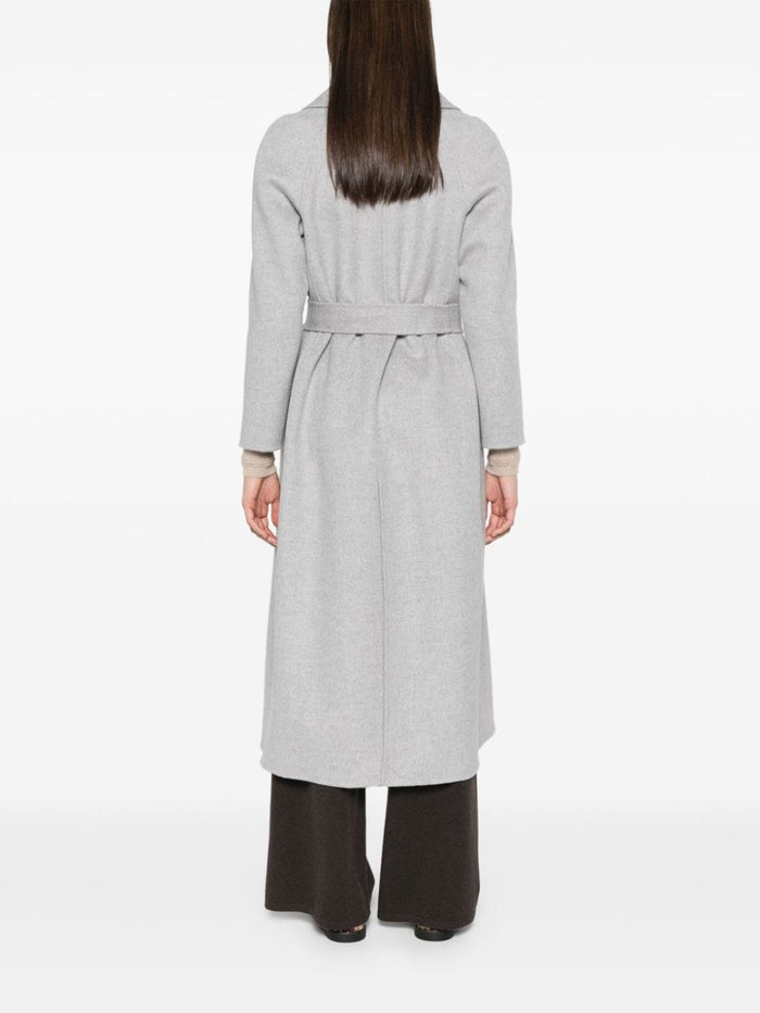Paltò Coats Light Grey Outer: Wool