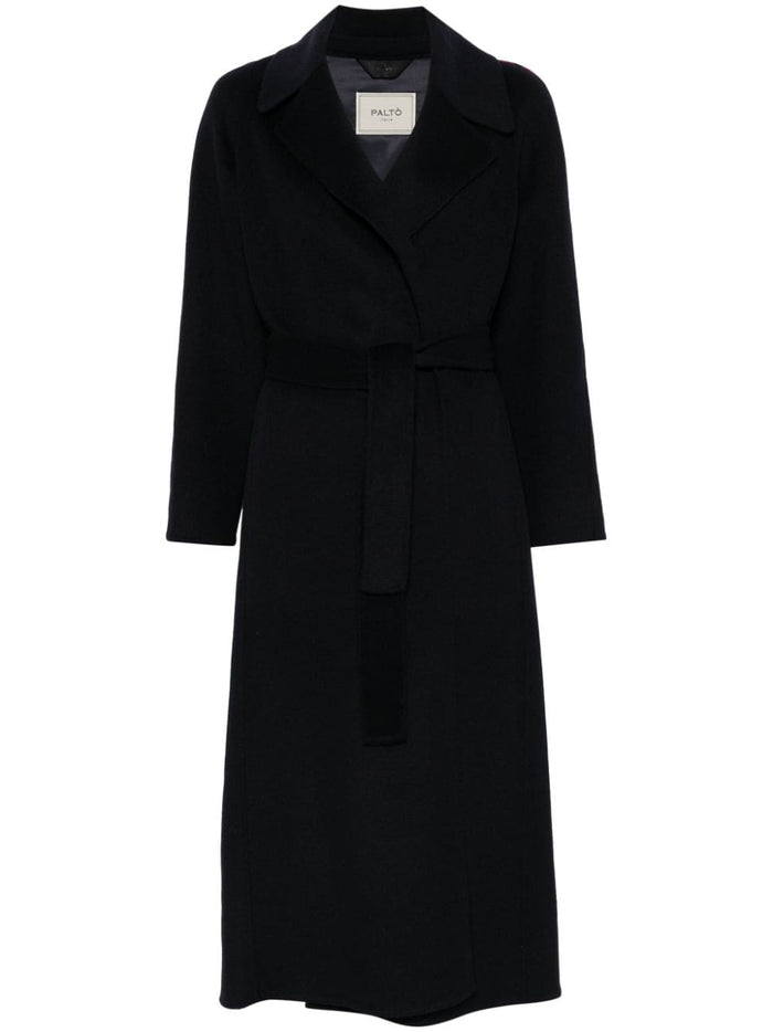 Paltò Coats Blue Outer: Wool