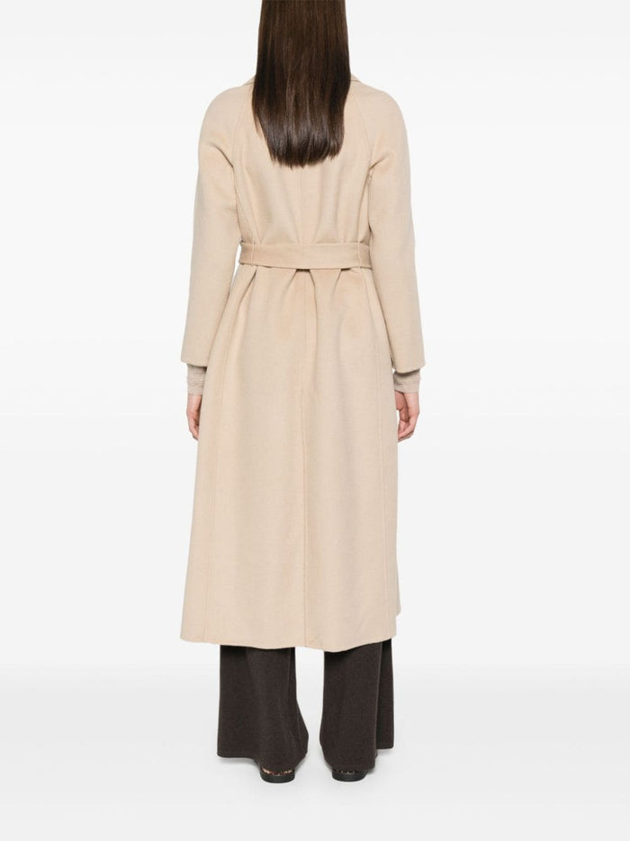 Paltò Coats Beige Outer: Wool