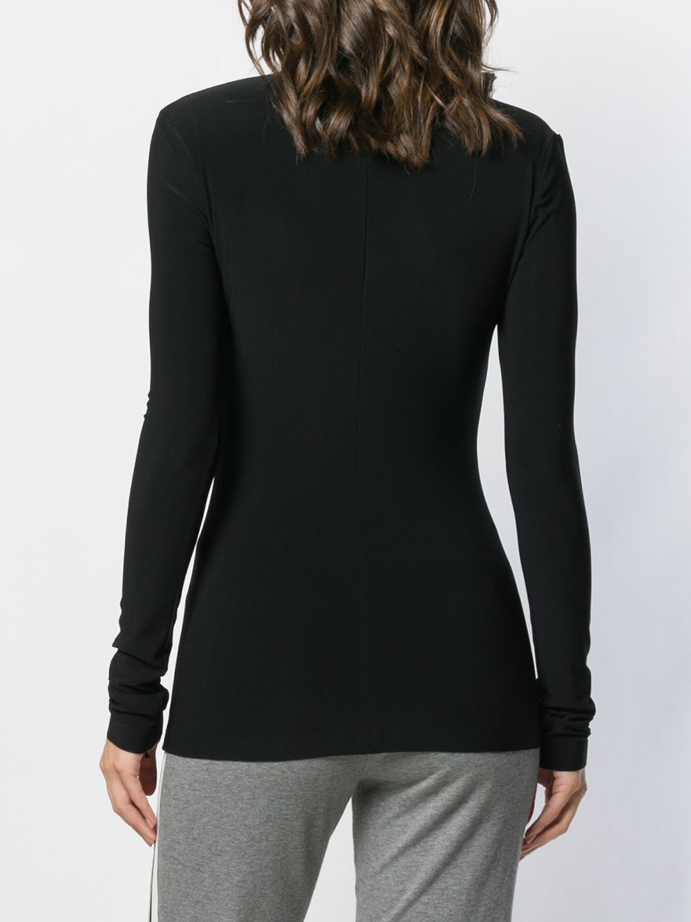 Norma Kamali Sweaters Black Polyester Elastane