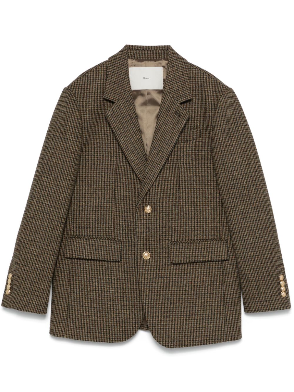 Dunst Jackets Brown Wool Polyester