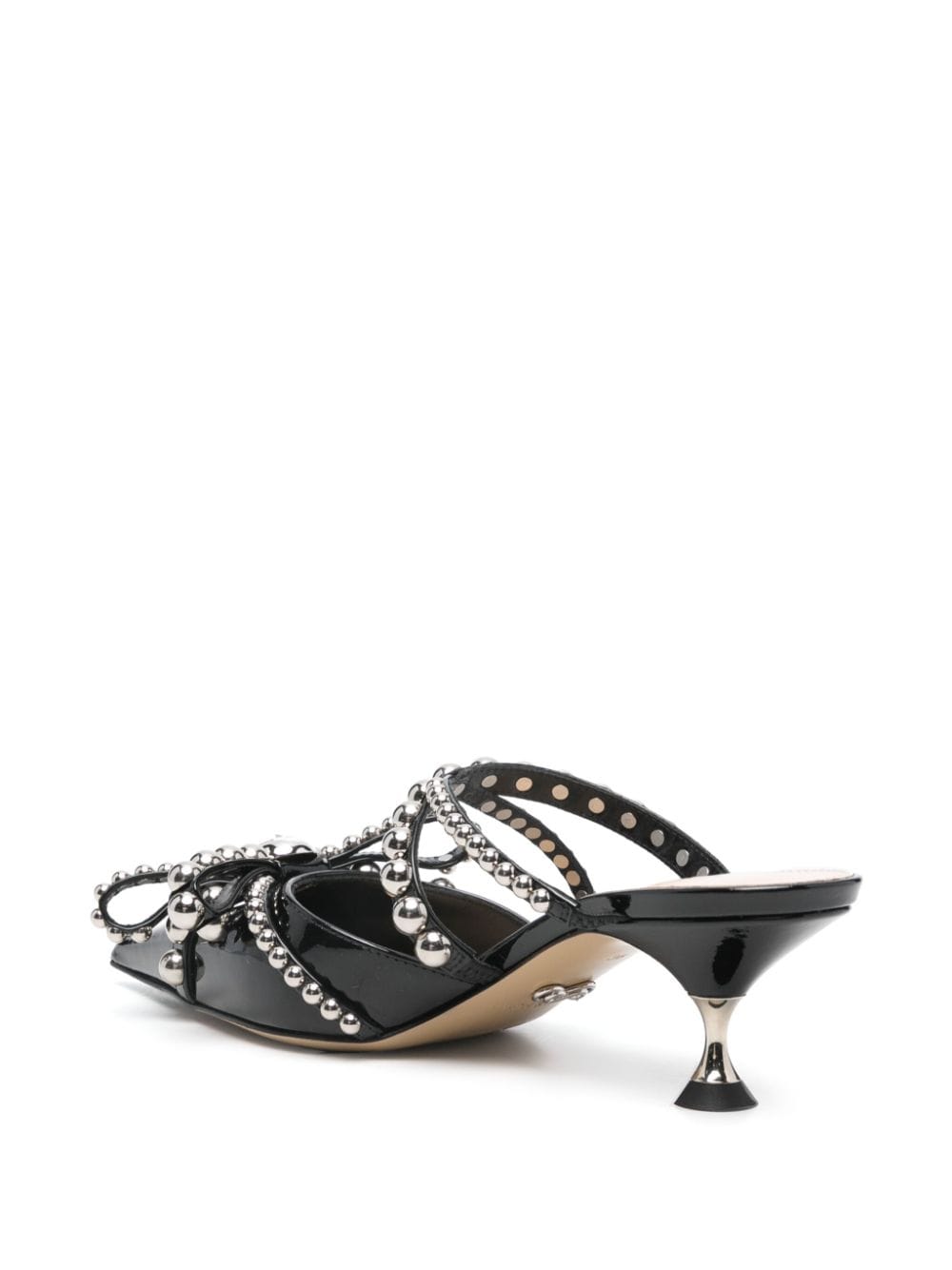 Mach & With Heel Black Leather