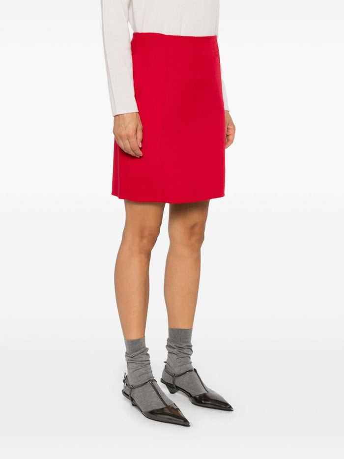 Parosh Skirts Red Wool