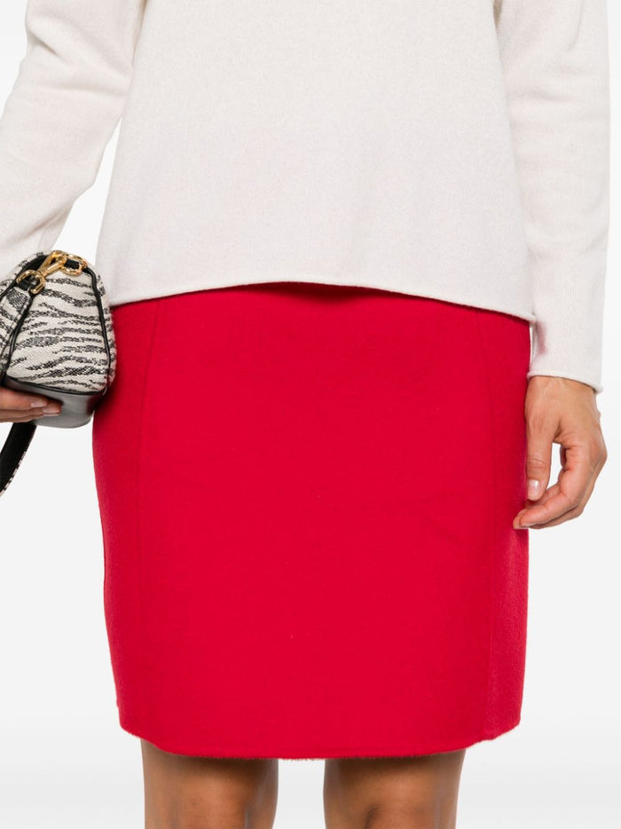 Parosh Skirts Red Wool