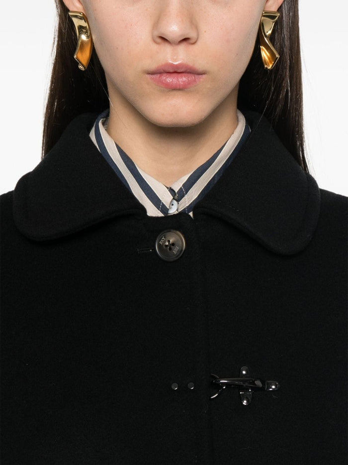Fay Coats Black Outer: Virgin Wool