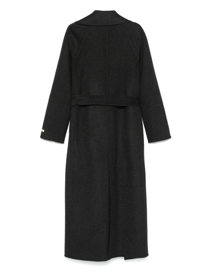 Paltò Coats Grey Outer: Wool