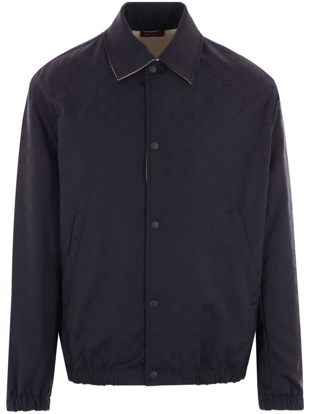Gucci Coats Blue Polyester