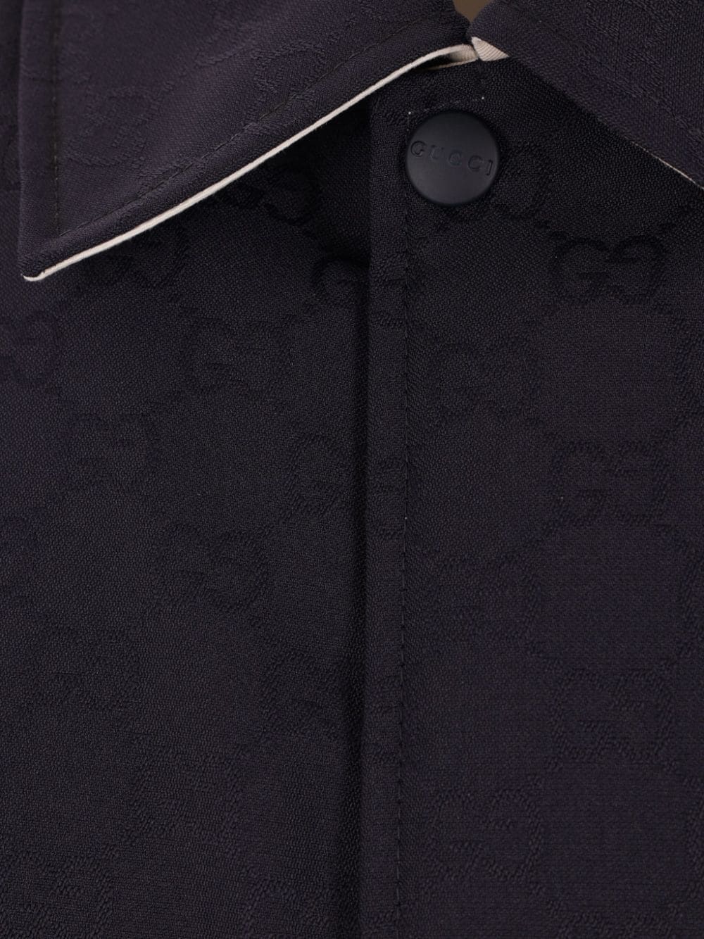 Gucci Coats Blue Polyester