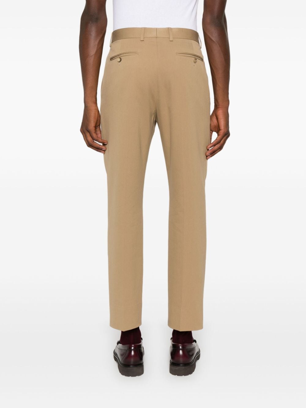 Gucci Trousers Beige Cotton