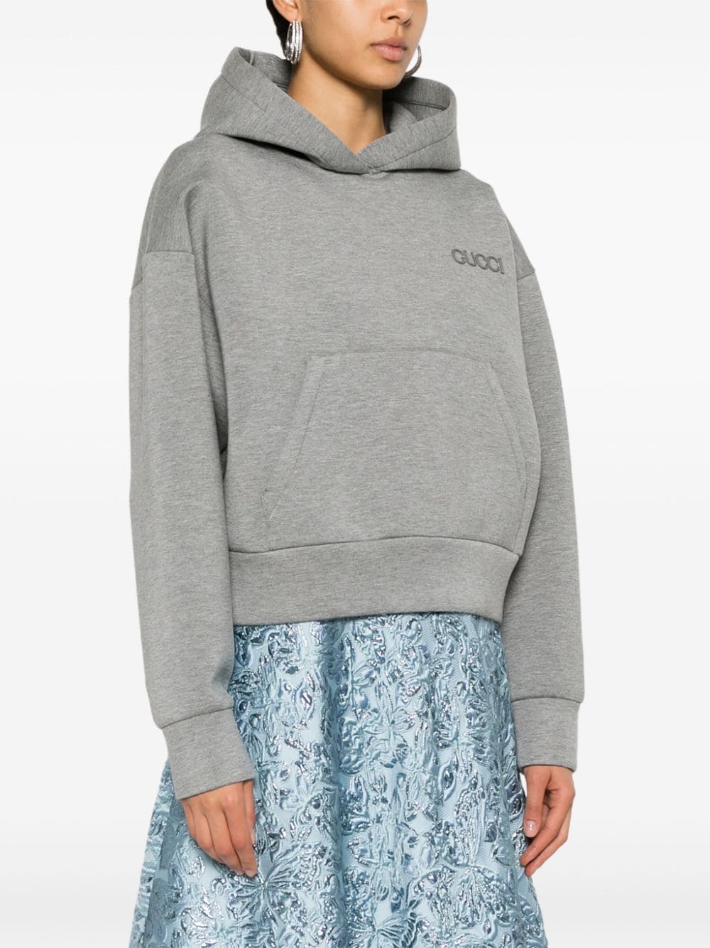 Gucci Sweaters Grey Viscose Elastane