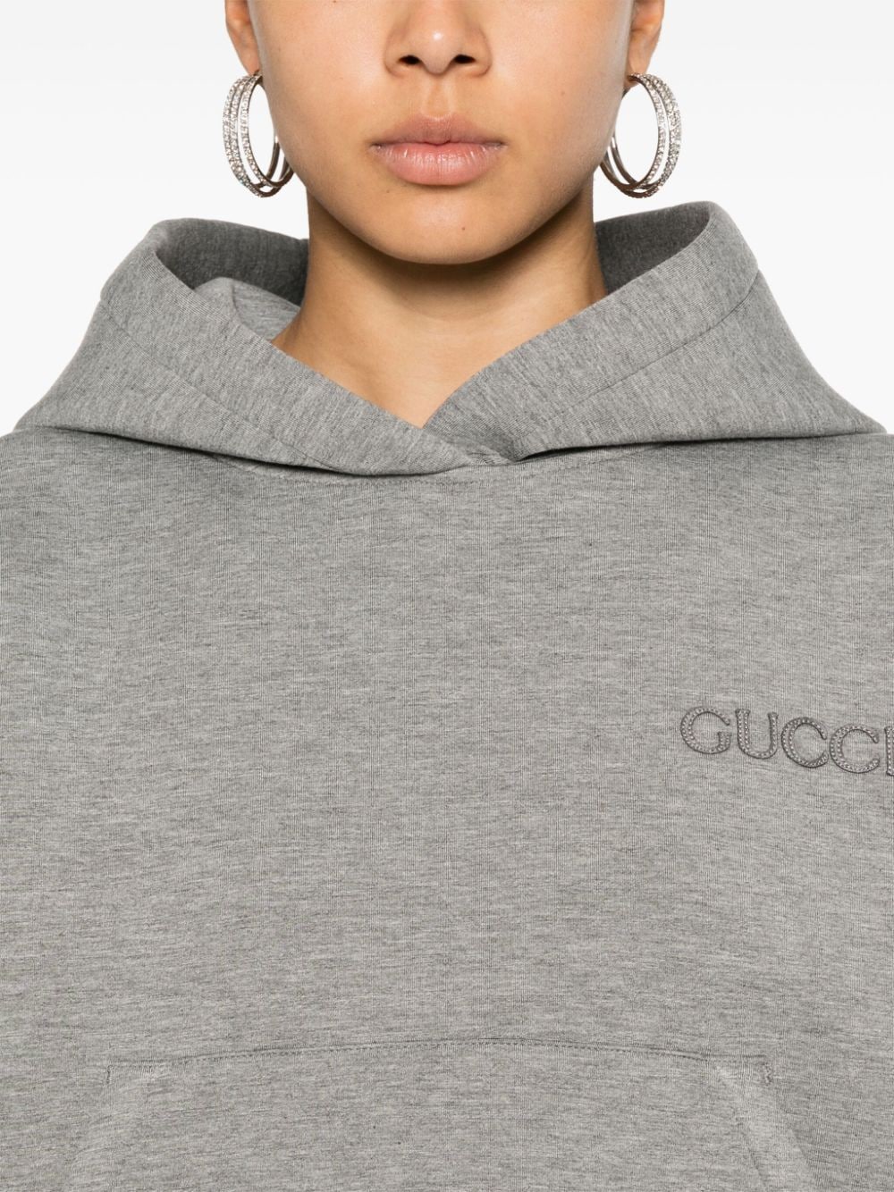 Gucci Sweaters Grey Viscose Elastane
