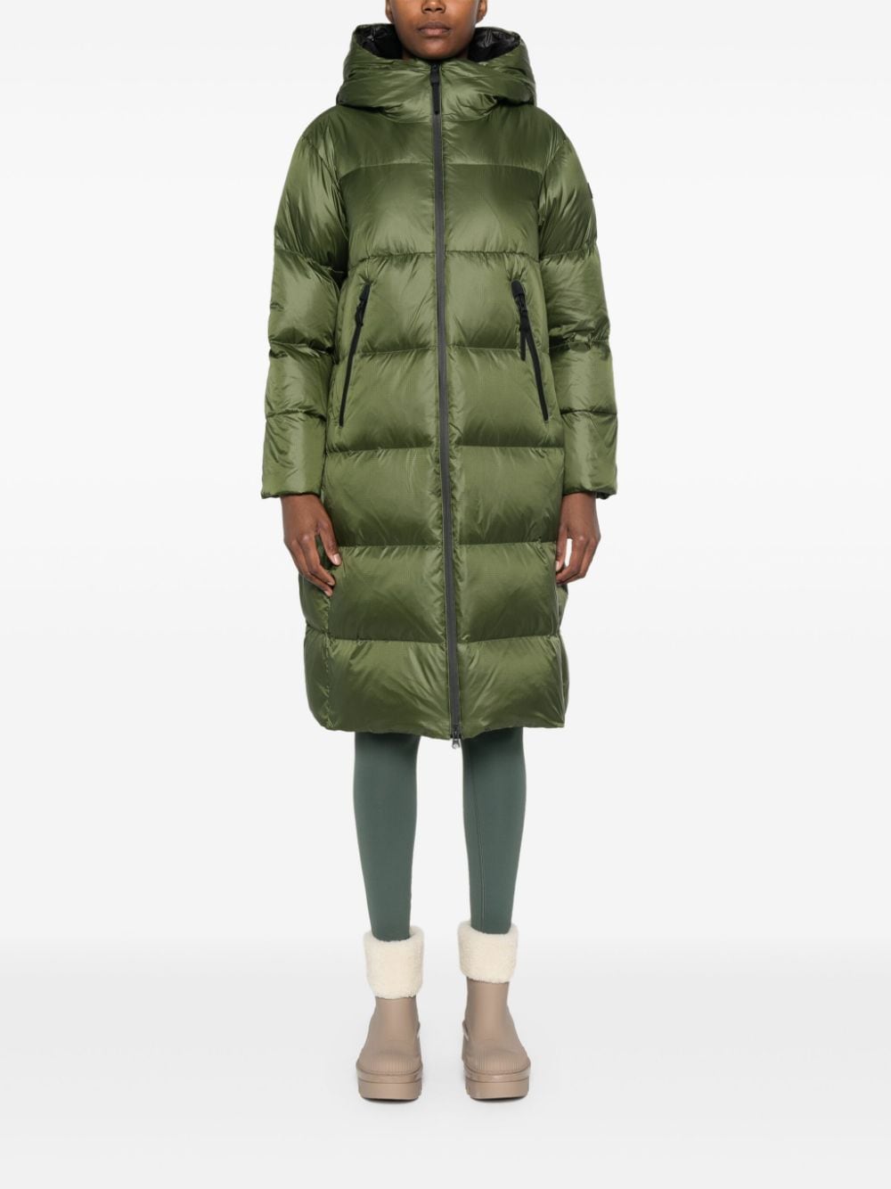 Peuterey Coats Green Polyamide