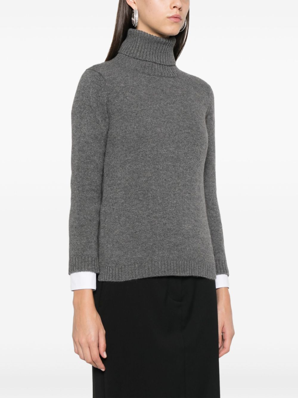 Beyou Sweaters Grey Cashmere