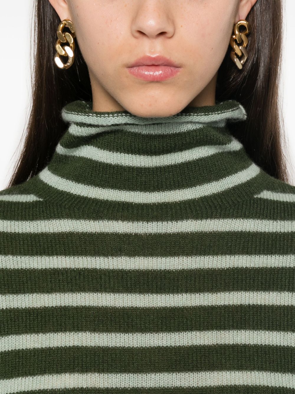 Beyou Sweaters Green Cashmere