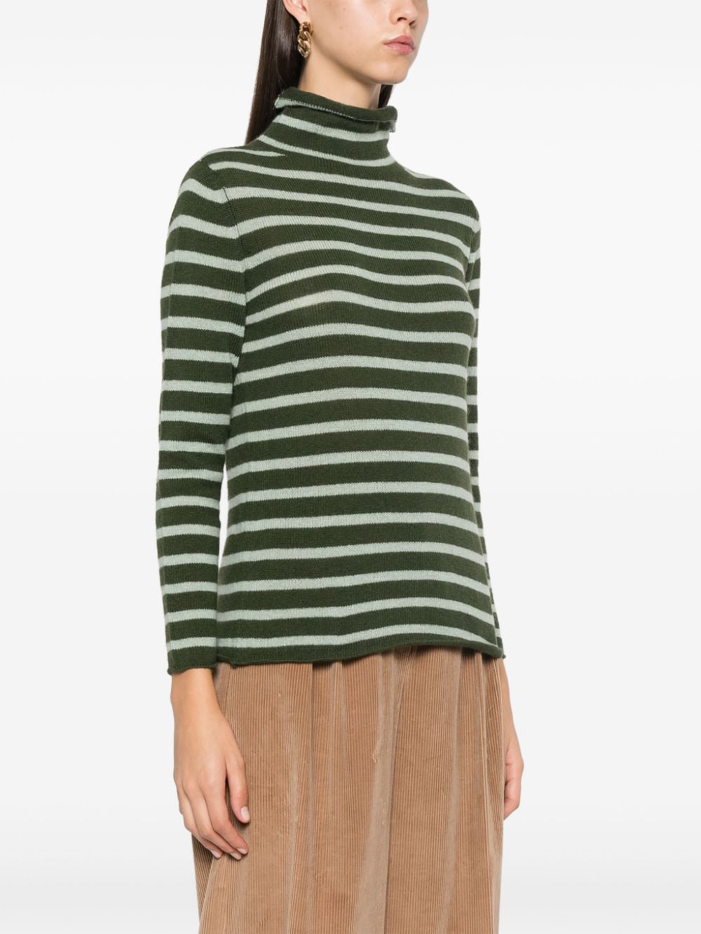 Beyou Sweaters Green Cashmere