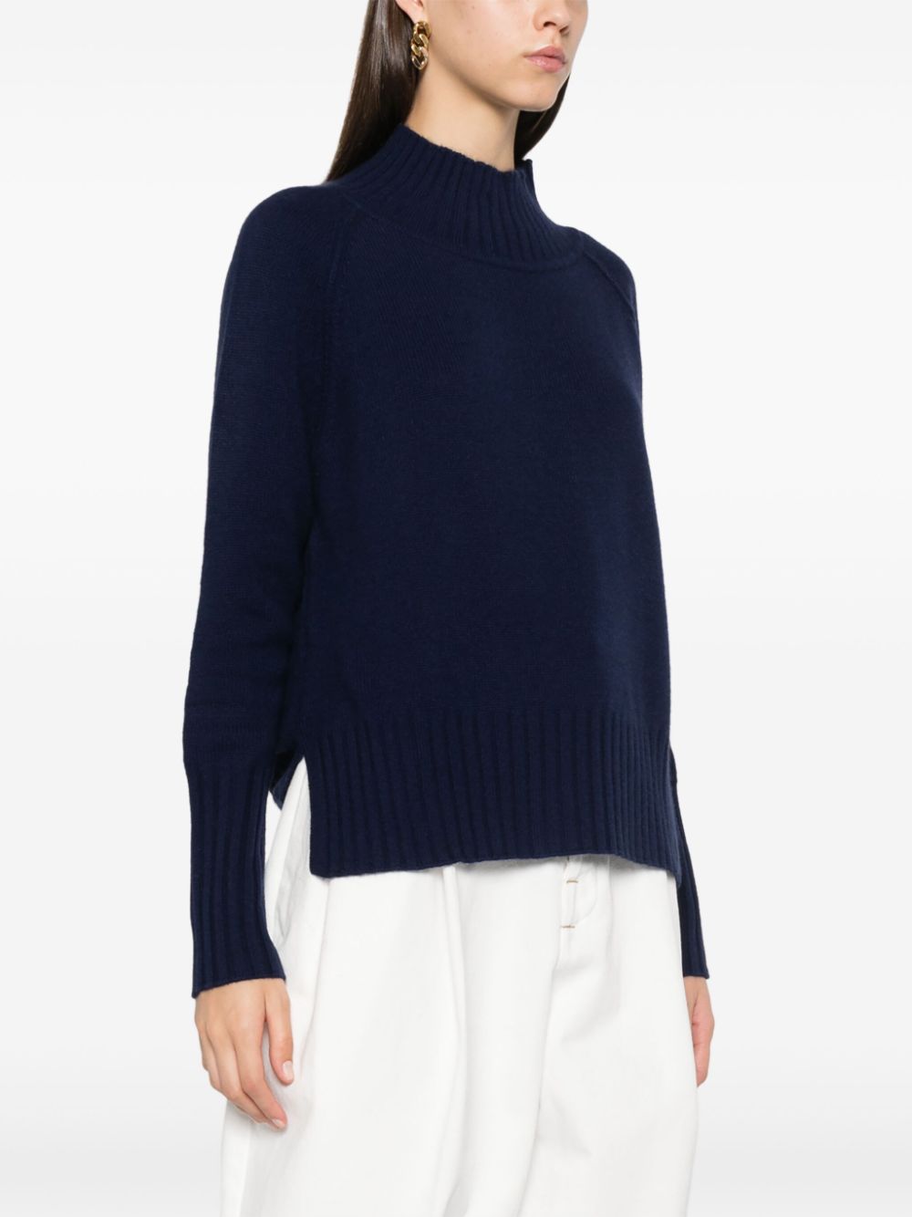 Beyou Sweaters Blue Cashmere100 %