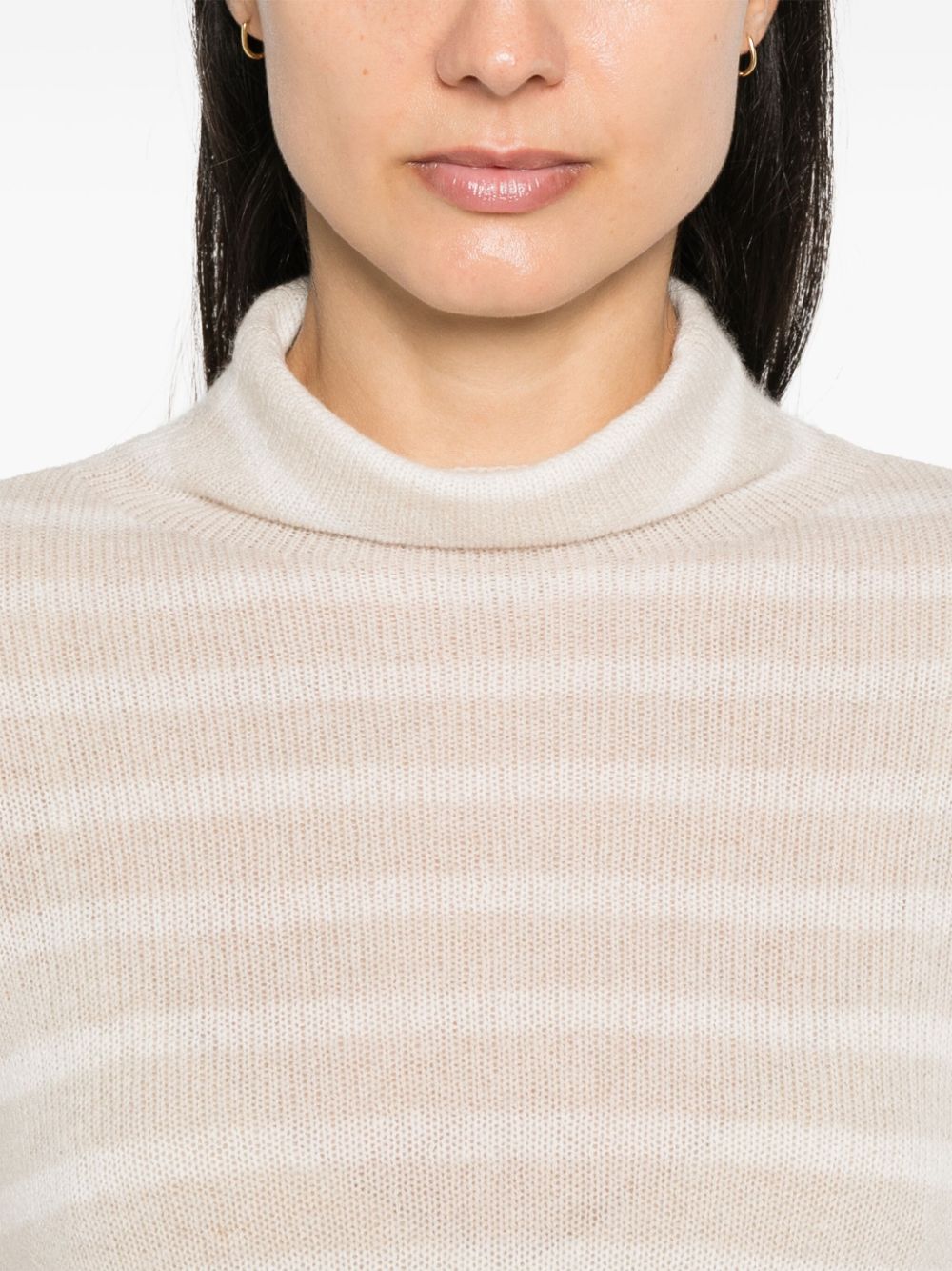 Beyou Sweaters Beige Cashmere