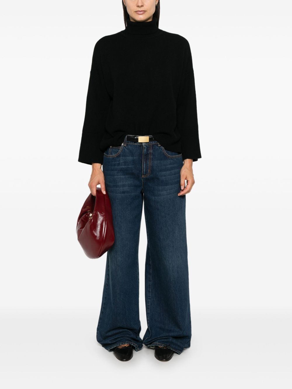 Beyou Sweaters Black Cashmere