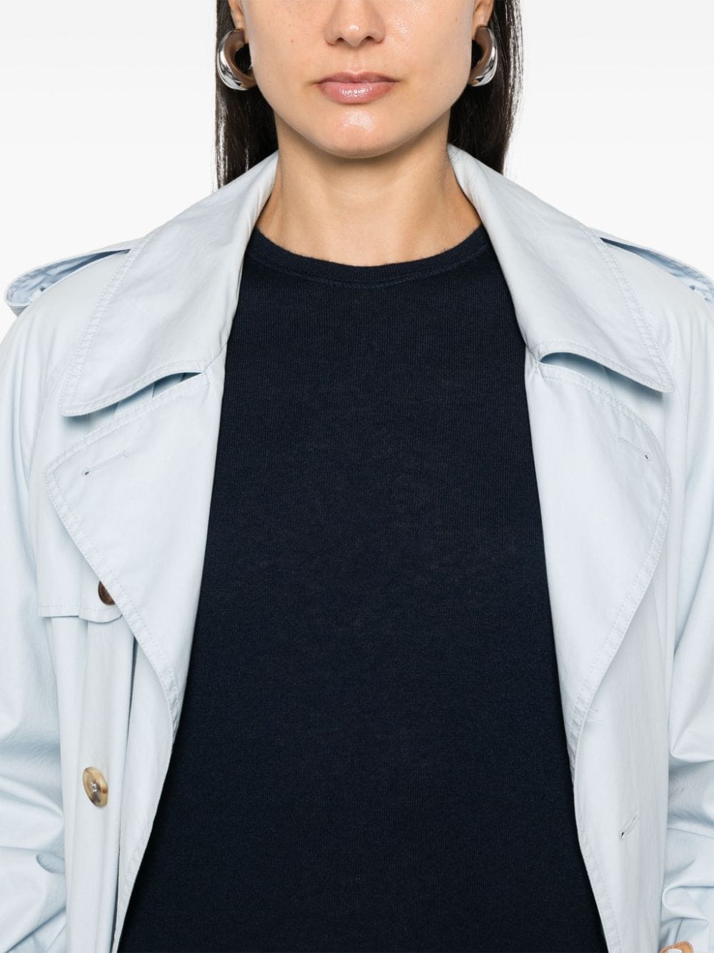 Majestic Sweaters Blue Cashmere