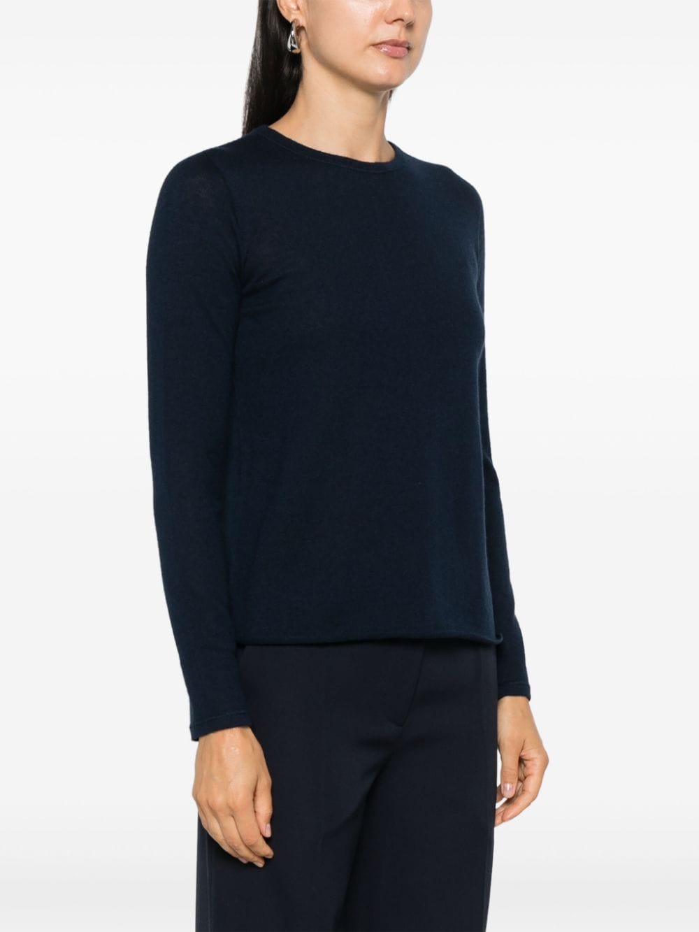 Majestic Sweaters Blue Cashmere