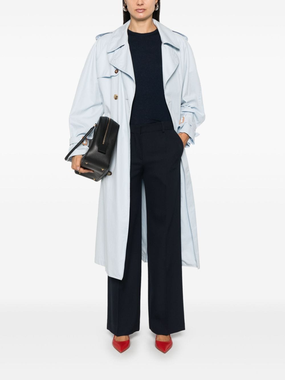 Majestic Sweaters Blue Cashmere