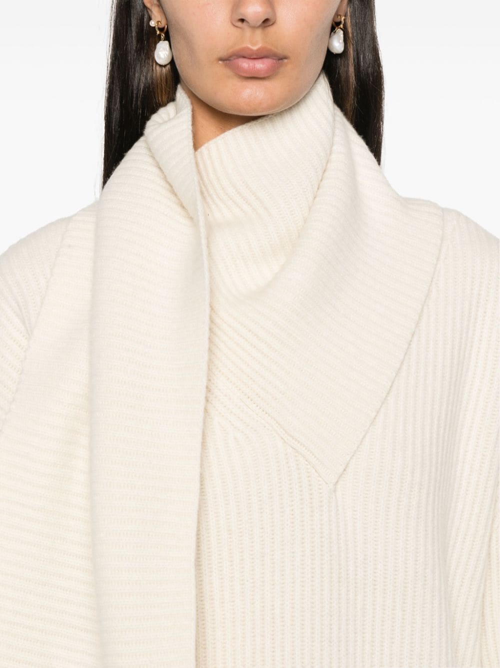 Toteme Main Sweaters White Rws Wool