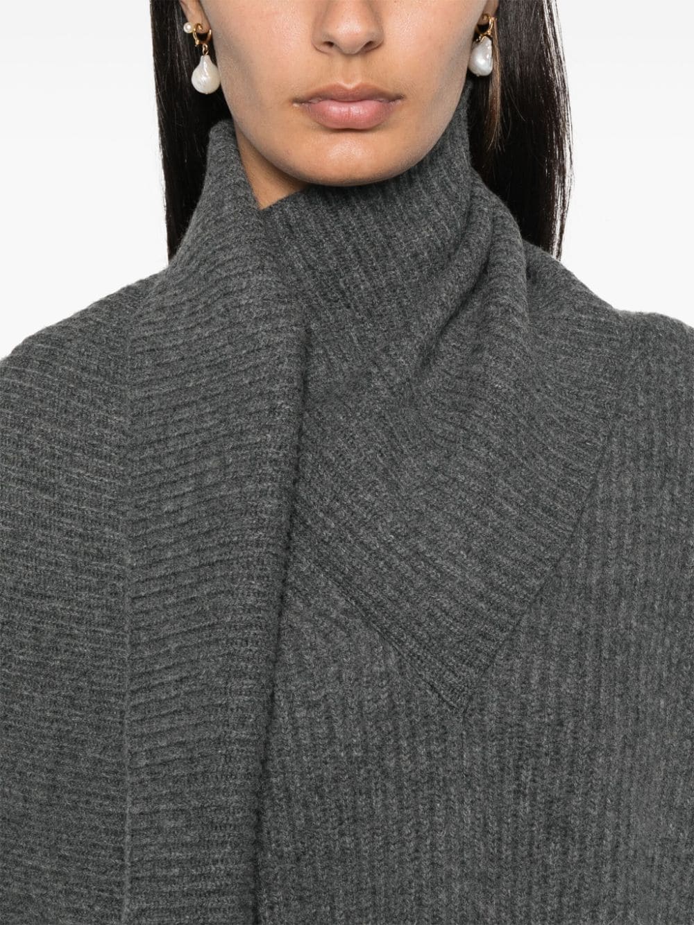 Toteme Main Sweaters Grey Rws Wool