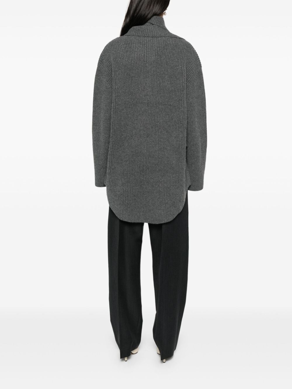 Toteme Main Sweaters Grey Rws Wool