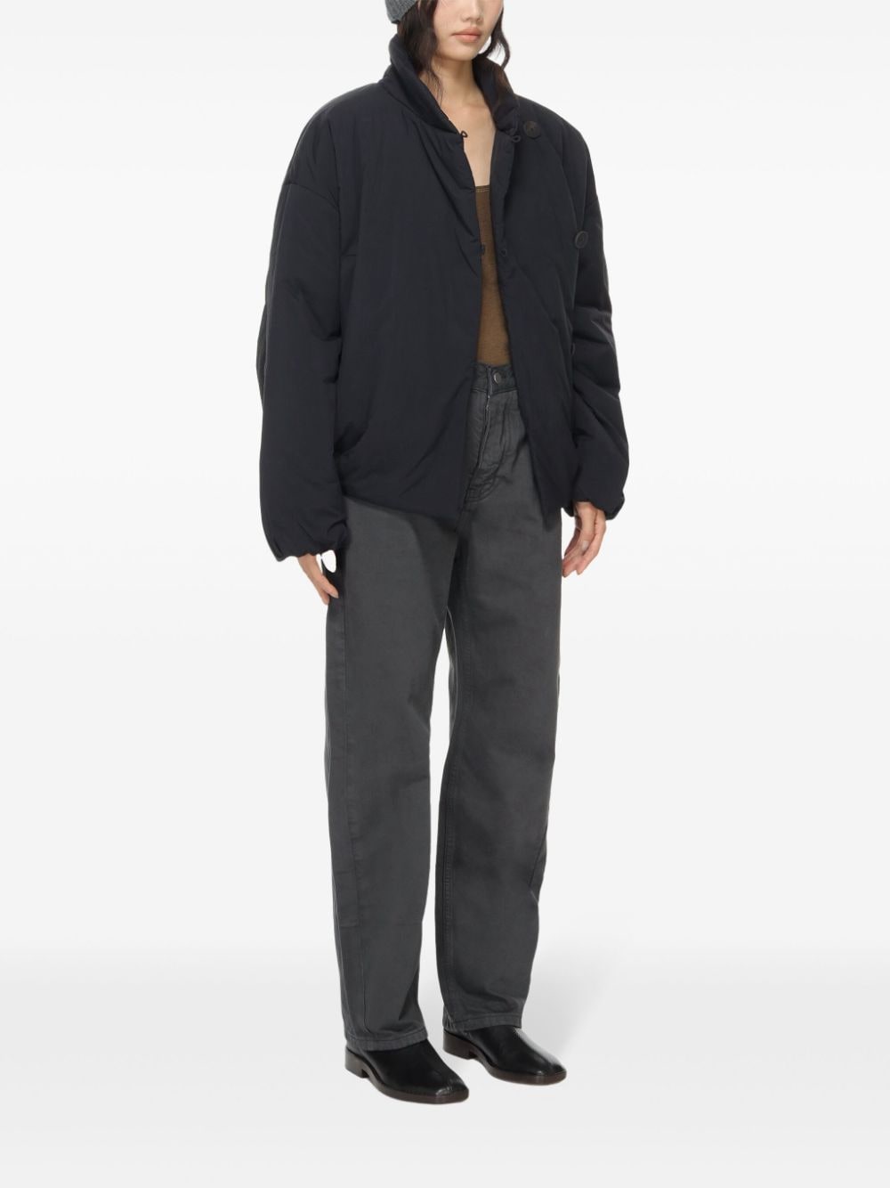 Studio Nicholson Coats Blue Lining: Polyester