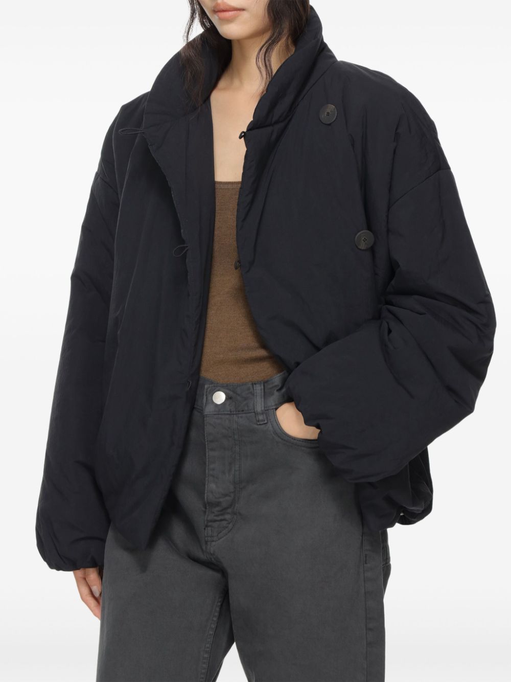 Studio Nicholson Coats Blue Lining: Polyester