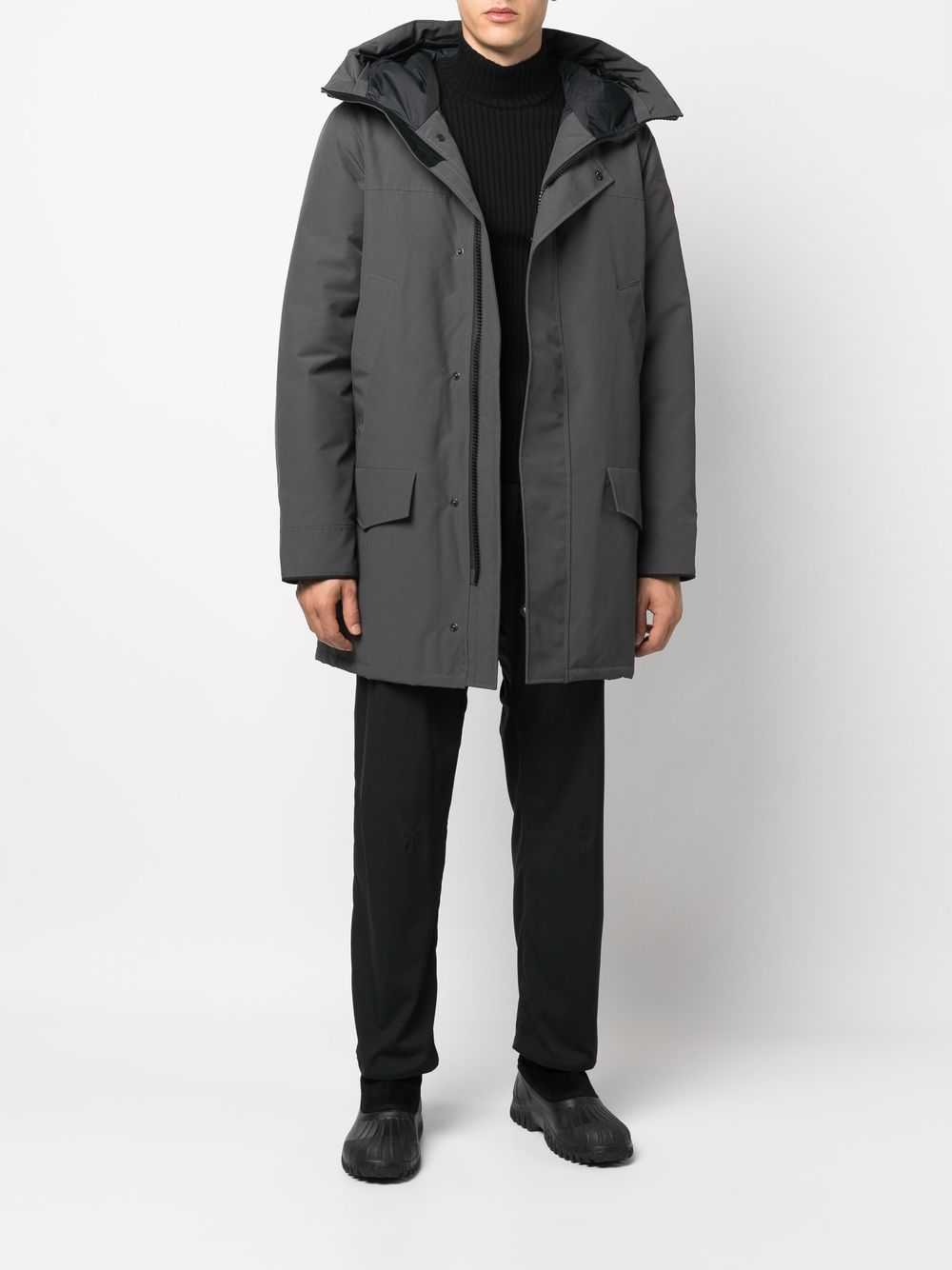 Canada Goose Coats Grey Lining: Duck Feathers