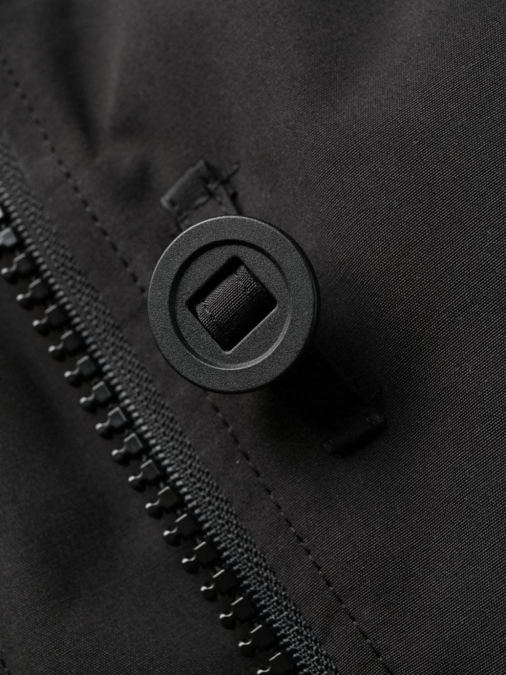 Canada Goose Coats Black Outer: Polyester