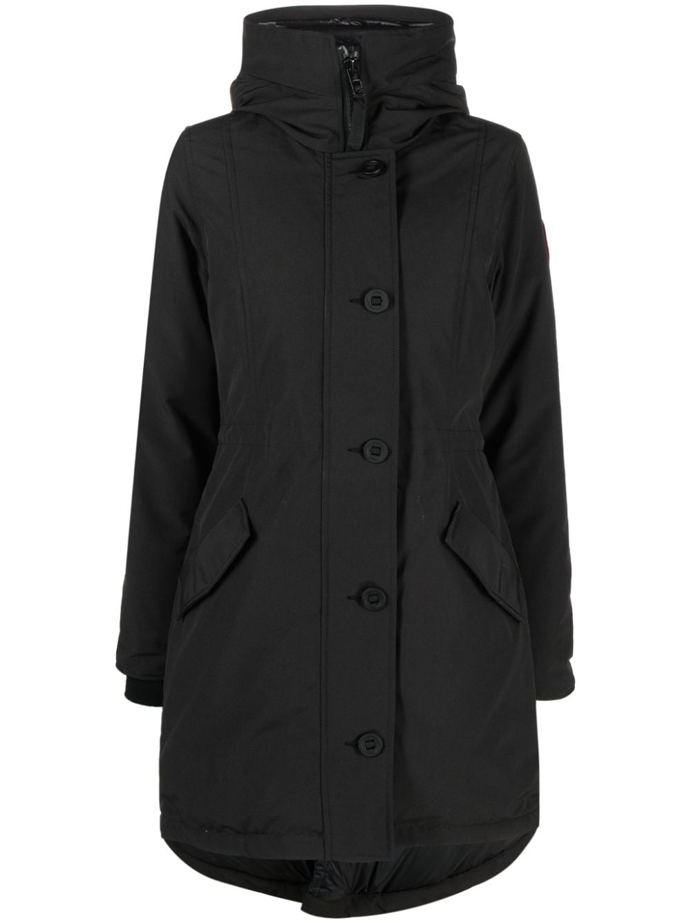 Canada Goose Coats Black Outer: Polyester