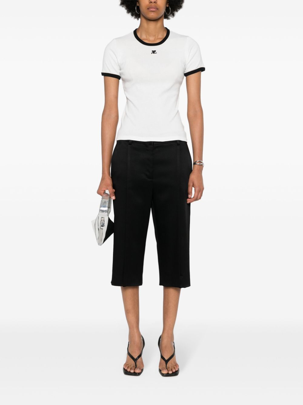 Courreges Pre T-Shirts And Polos White Cotton