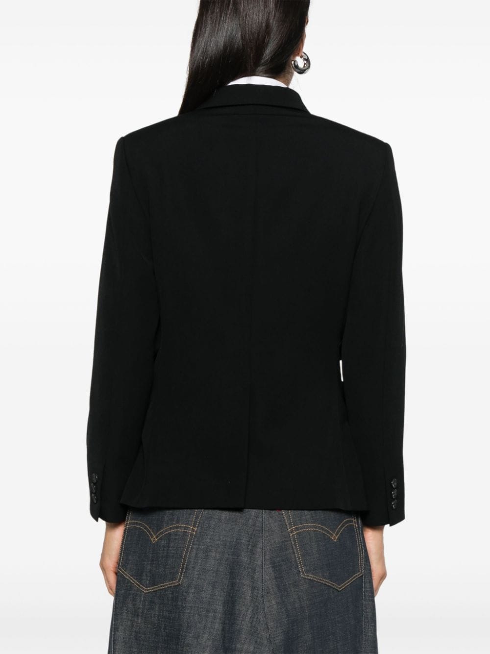Comme Des Garcons Jackets Black Wool