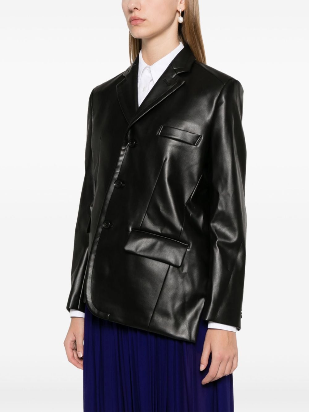 Comme Des Garcons Jackets Black Outer: Polyurethane