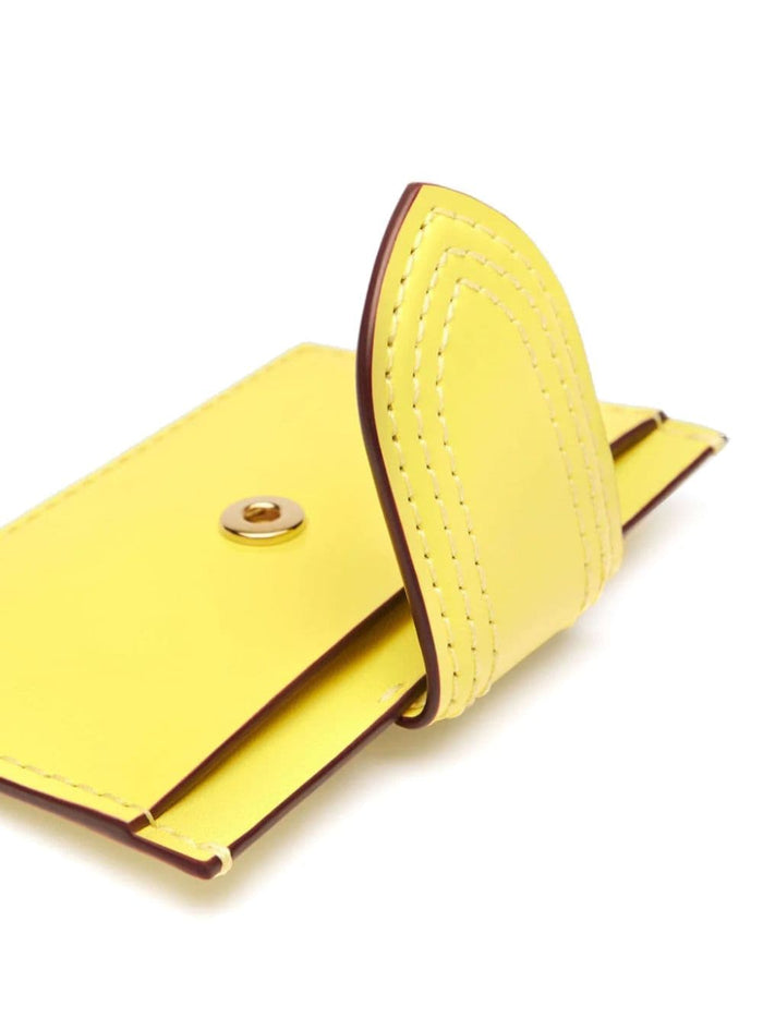 Jacquemus Wallets Yellow Outer: Calf Leather
