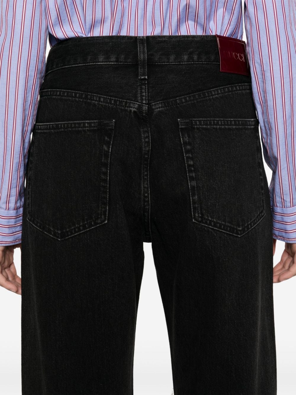 Gucci Jeans Grey Cotton