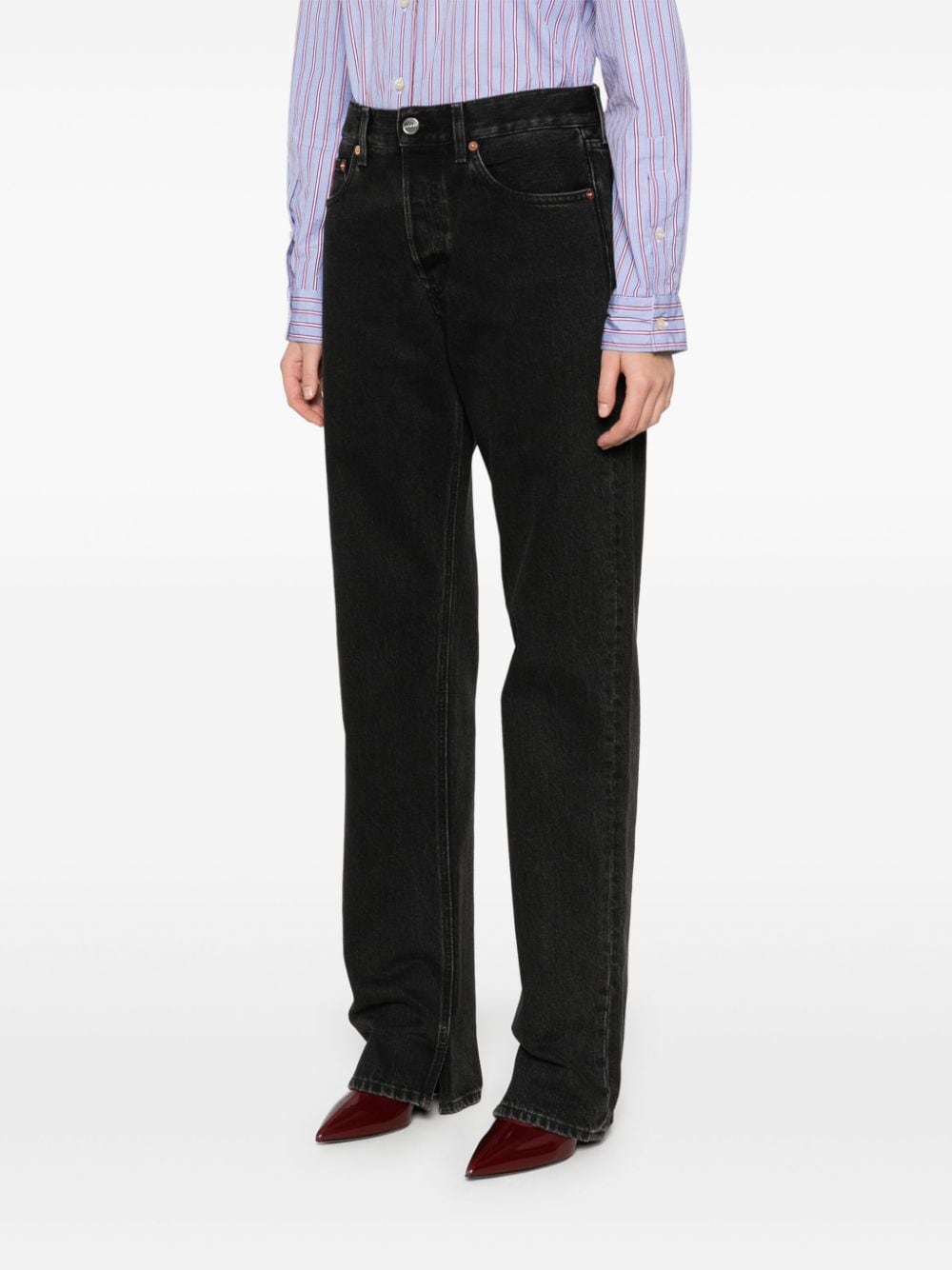 Gucci Jeans Grey Cotton