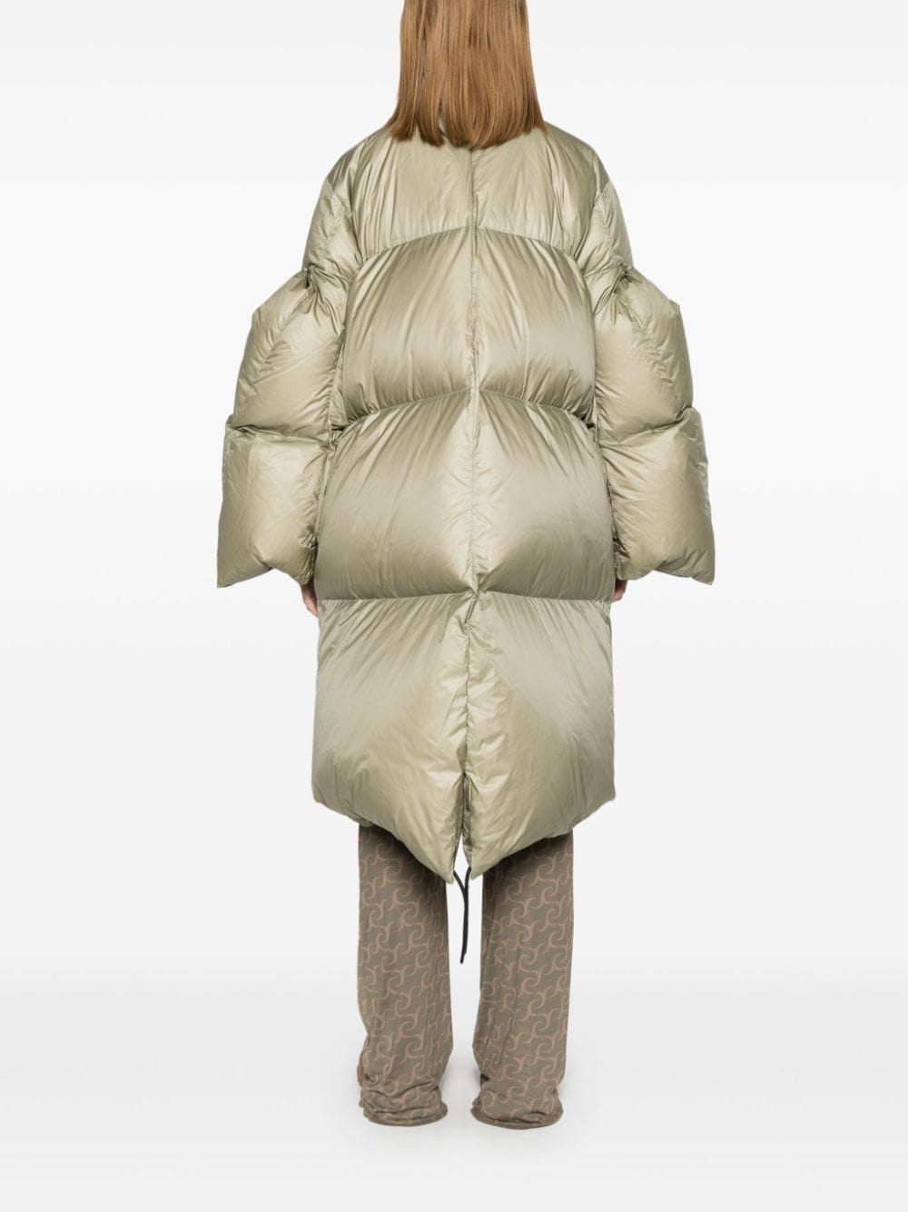 Sacai Coats Kaki Nylon