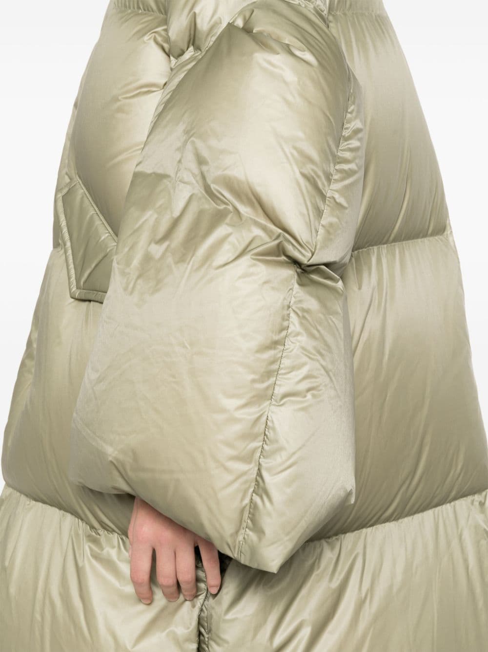Sacai Coats Kaki Nylon