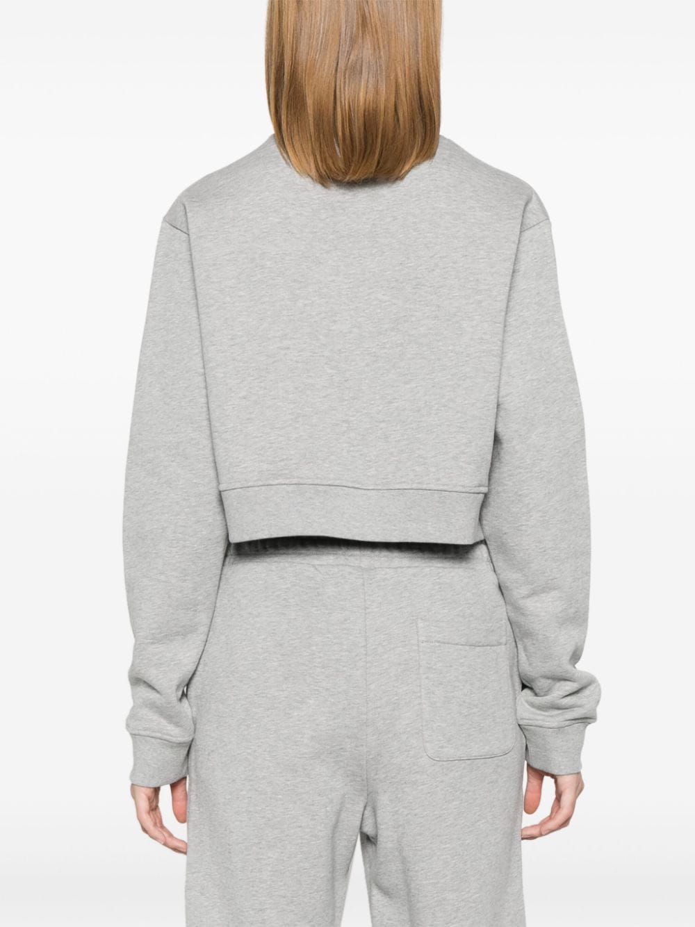 Fendi Sweaters Grey Cotton Elastane