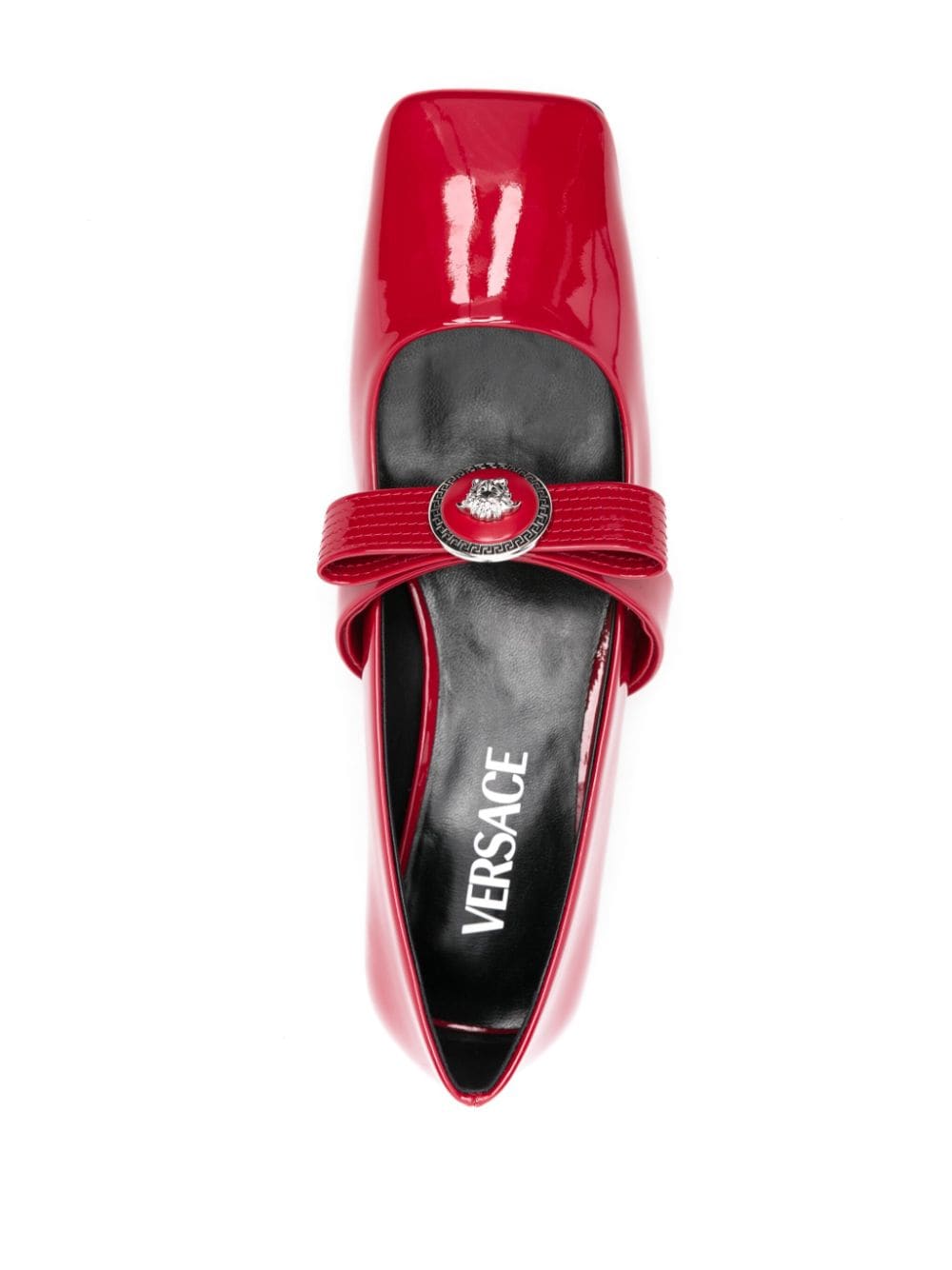 Versace Flat Shoes Red