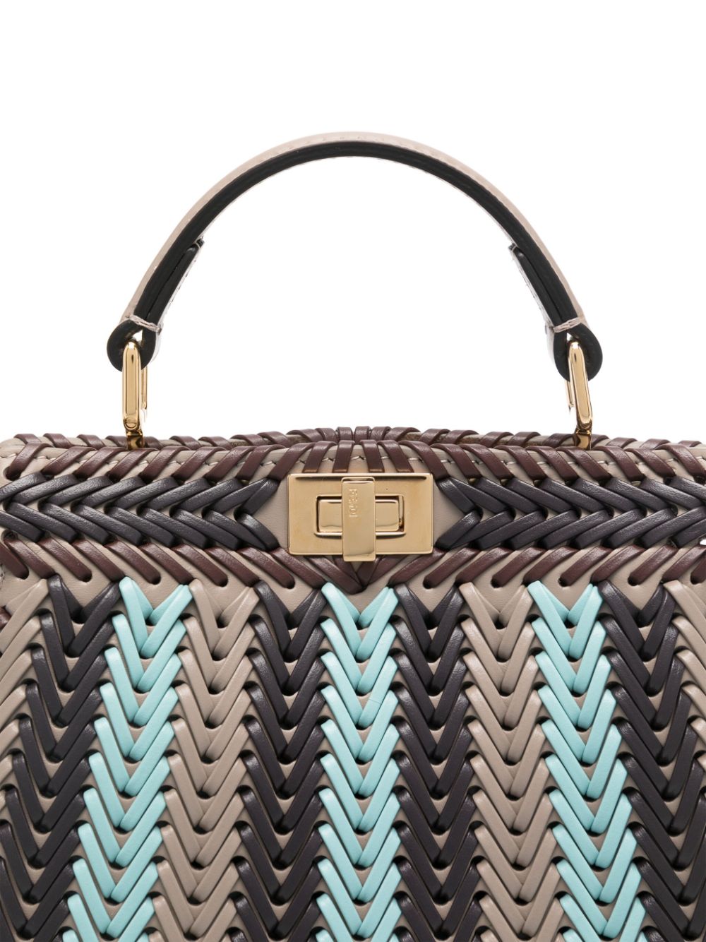 Fendi Bags Clear Blue Furs & Skins->leather100 %