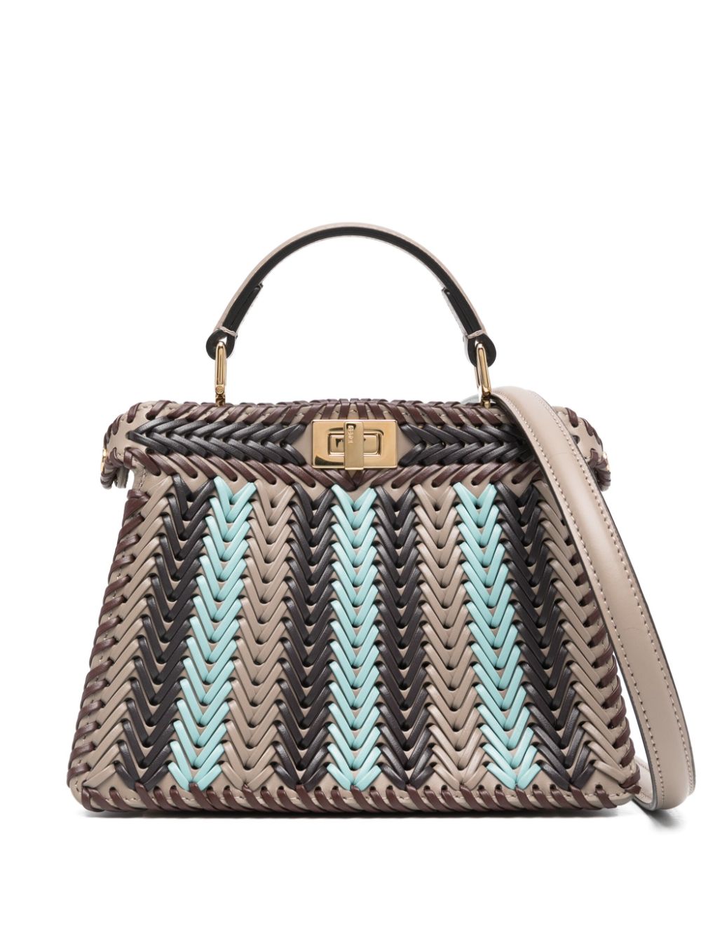 Fendi Bags Clear Blue Furs & Skins->leather100 %