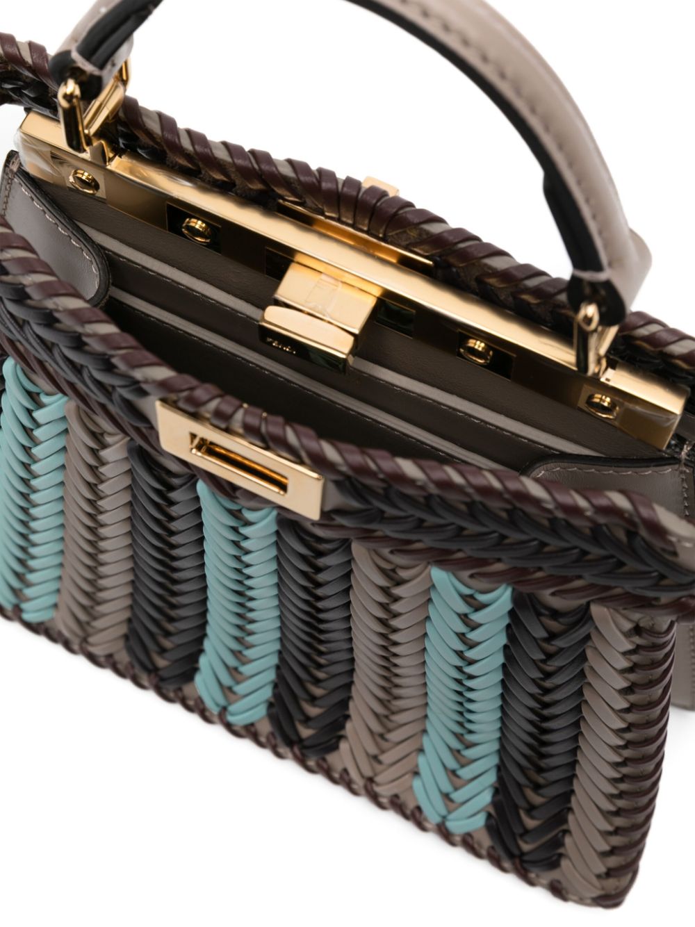 Fendi Bags Clear Blue Furs & Skins->leather100 %